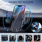 Phone Mount for Car Holders Cell Phon Holder Hands Free Phone Stand for Car Vent Automobile Mount Fit iPhone Android Smartphoe Universal Camera Mount Stabilizers - Image 5
