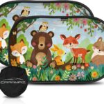 Car Window Shade for Baby with Certified UV-Protection 2 Pack - 20"x12"