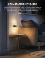 L LOHAS LED Night Light,Dimmable Night Lights Plug into Wall, 2 Pack Acrylic Nightlights with 0-100 LM Adjustable Brightness, 3000K Plug in Night Light with Dusk to Dawn Sensor, for Bathroom Hallway - Image 2