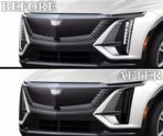 BOGAR TECH DESIGNS Full Headlight Taillight Tint Kit Compatible with Cadillac Lyriq 2023-2025, Dark Smoke - Image 3