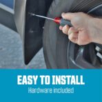 RoadSport 4320 'C' Series Universal Fit Premiere Splash Guard (Black with 4 x 4; 18" Height x 10-3/8" Wide) - Image 5