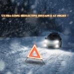 Safety Triangles for Emergency Use, Road Side Triangle Reflectors, Warning Triangle with Case for Vehicles Breakdown(3 Packs) - Image 6