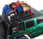 Crawler Car Decoration for 1/10 Trx4 Trx6 Axia 1 SCX10 Red cat,Mini Luggage Net/Simulation Package,Luggage,Wood Box,Shovel,Fuel Tanks,Recovery Board, Toolbox,Antennas,Fire Extinguisher,Blue - Image 7