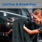 HOMEXCEL Professional Car Drying Towel (36"x 24") with Twisted-Loop Technology, 1200GSM for a Streak-Free Finish – Microfiber Towels for Cars, Trucks, SUVs, RVs and Motorcycles - Image 5