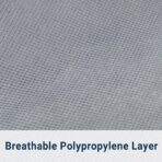 Season Guard Car Cover Dirtproof, Water-Resistant, Breathable, Snow Dustproof, Indoor and Limited Outdoor Car Covers Fits Sedans up to 200", Gray - Image 5