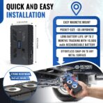 REWIRE SECURITY 104-Pro 4G Magnetic GPS Tracker for Vehicle | Easy Mount | Fits with Car, Truck, Van & Motorbike | Portable Live Tracking | Up to 2 Month Battery Life | Low Cost Subscription Plans - Image 3
