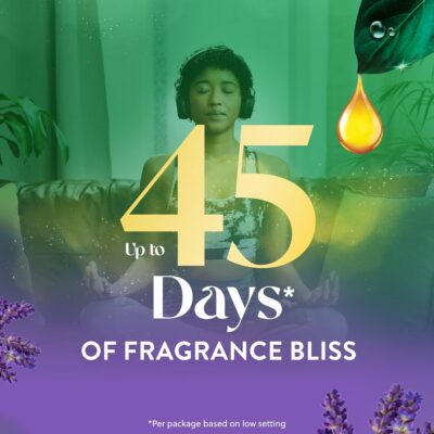 Air Wick Essential Mist Starter Kit, Diffuser + 1 Refill, Lavender and Almond Blossom, Air Freshener, Essential Oils - Image 3