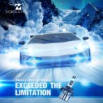 H13 9008 Bulbs, 600% Brightness 6500K Xenon White Extremely Super Bright Plug & Play 9008 H13 Fog Light with Cooling Fan (Pack of 2) - Image 8