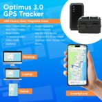 Optimus 3.0 GPS Tracker - Over 1 Month Battery - with Heavy Duty Waterproof Case and Powerful Magnets for Vehicles and Assets - Image 5