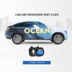 Car Air Freshener Vent Clips, 8 PK, 6 Ocean, 2 New Car Scent, Long Lasting Air Fresheners for Men & Women, Up to 240 Days, Odor Eliminator - Image 2