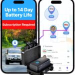 Spytec Atlas GPS Tracker for Vehicles & Kids (Subscription Required) | Up to 14-Day Battery Life | Waterproof Magnetic Case, Geofencing, Portable Real Time Mini GPS Car Tracker w/Lifetime Support