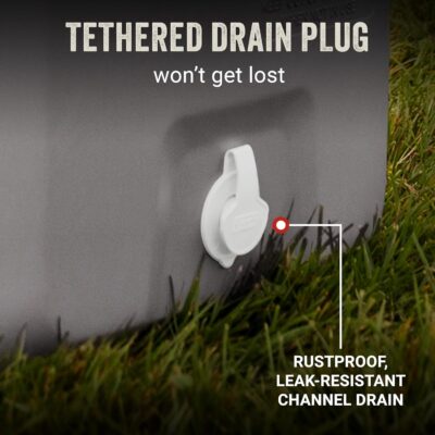 Coleman Classic Series Insulated Portable Cooler, Leak-Resistant Outdoor Hard Cooler Keeps Ice up to 5 Days, 52/70/120/150 Quart - Image 7