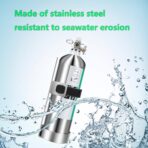 Boat Steel Fire Extinguisher Bracket,304 Stainless Steel Mounting Bracket with Adjustable Straps, Heavy Duty Fire Extinguisher Metal Bracket (Excluding fire extinguishers) (Silver) - Image 6