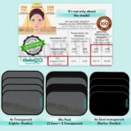 Car Window Shades - Certified 99.79% UVA & 99.95% UVB sun protection. Award winning car sun shade for side windows. 4 Pack (2 Transparency options) 20" x 12" -Window Shade for car baby by Kinder Fluff - Image 5
