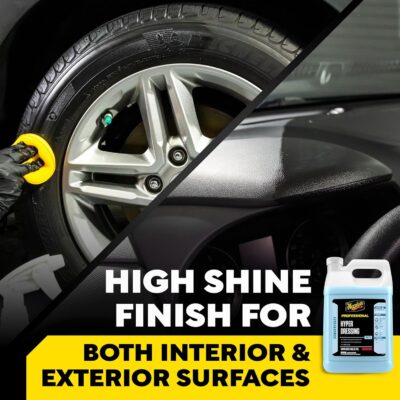 Meguiar's D17001 Hyper Dressing - 1 Gallon – Give Your Car’s Trim Pieces the Best Shine & Gloss - Image 4