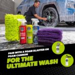 Chemical Guys Car Cleaning Kit - With Car Wash Soap, Wheel Cleaner, Total Interior, Car Wash Mitt - Interior and Exterior Wash Kit With Vehicle Cleaning and Detailing Accessories - 7 Item Kit - Image 6