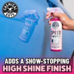 Chemical Guys Speed Wipe Quick Detailer - High Gloss, Streak-Free Shine, Detail Spray for Cars, Trucks, Motorcycles, RVs, and More, Safe on Paint, Glass, Wheels, and Trim, Cherry Scent, 16 fl oz - Image 9