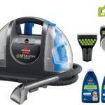 Bissell Little Green Pet Deluxe Portable Carpet Cleaner and Car/Auto Detailer, 3353, Gray/Blue