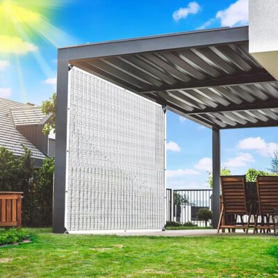 Aluminum 90% Shade Cloth - for Cars,Mesh Tarp for Greenhouse Patio Sun Shade - for Cars - Image 3