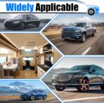 Car Purse Holder Between Seats, Leather Auto Front Seat Handbag Organizer Pocket, Large Capacity Car Net Pocket Handbag Holder, Backseat Barrier Storage Bag Fits for Car, Truck, SUV - Image 7