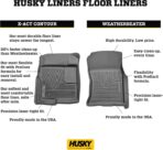 Husky Liners X-act Contour Floor Mats | Fits 2019-2026 Mazda 3 (Hatchback & Sedan) Front Wheel Drive ONLY | 2nd Row, 1-pc Black - 51971 - Image 8