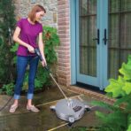 Biswing 14" Pressure Washer Surface Cleaner with 4 Wheels, Stainless Steel Power Washer Accessory for Driveways Sidewalks Patios Cleaning, 1/4" Quick Connector, 2 Extension Wand Attachments, 4000 PSI - Image 7