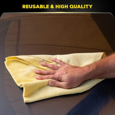 Meguiar's Water Magnet Microfiber Drying Towel, Premium Car Wash Microfiber Towel That’s Super Plush, Water Absorbent & Scratch-Free Big Microfiber Towels for Cars, 1 Pack - Image 6
