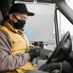 Car Side Window Sunshade with Suction Cup, Silver Laser Reflective Film, 40x60cm Retractable Privacy Shade for Automotive Heat Insulation and UV Protection, Suitable for Cars - Image 3