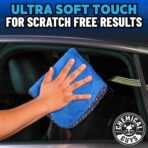 Chemical Guys Professional Grade Premium Microfiber Towels for Cars, Blue, 16" x 16", Ultra-Soft and Scratch-Free Car Detailing Cloths for Trucks, Motorcycles, and More - 12 Pack - Image 5