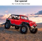 JWWY Windshield Sunshade Window Sun Shade Heat Shield Sun Visor UV Rays and Foldable Sun Shield Blocks for Jeep Wrangler Car Interior Accessories for 1996-2018 TJ JK JKU（51.96in*15.35in） - Image 5