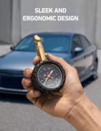 AstroAI Tire Pressure Gauge 6-170 PSI, Large 2" Easy Read Glow Dial Tire Gauge, Certified ANSI B40.1(1%) Accurate, Compatible for Bicycle, Car, SUV, Truck & Motorcycle - Image 5