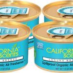 California Scents Spillproof Organic Air Freshener, Laguna Breeze, 1.5 Ounce Canister (Pack of 4)