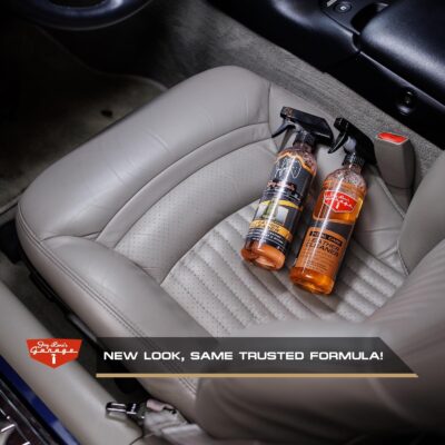 Jay Leno's Garage Leather Cleaner and Conditioner for Car Interior – Advanced Car Seat Leather Cleaner and Conditioner, Auto Leather Care Kit for Interior Detailing and Upholstery Cleaning - Image 5