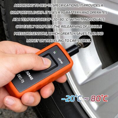 TPMS Relearn Tool TPMS Reset Programming Tool EL-50448 for GM Tire Sensor, Tire Pressure Monitoring System Relearn Tools, Tires Pressure Monitor Sensor Programming Training Activation Reset Tools - Image 4