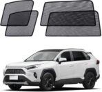 XCBYT Car Window Shade for 2019-2024 Toyota RAV4 Window Covers Side Window Sun Shade Car Window Shade for Baby with Breathable Mesh Insulate Heat and UV for Sleep Camping Breastfeeding