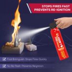 Fire Extinguisher for Vehicle & Home 620ml 4 Count, Car Fire Extinguishers, Prevent Re-lgnition, Best Suitable for Kitchen,The House Car Truck Boat Water-Based Mini Fire Extinguishers - Image 4
