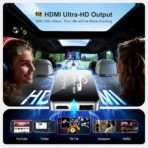 AI Box Wireless CarPlay & Auto Adapter - Plug & Play, Dual-Band WiFi, Bluetooth 5.0, 4K Video Support, Android 12.0 System, Compatible with Factory CarPlay & Android Auto （4GB RAM+32GB ROM） - Image 5