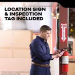 Kidde Commercial-Grade Fire Extinguisher for Office, Schools, Rechargeable, 2A10BC - Image 10