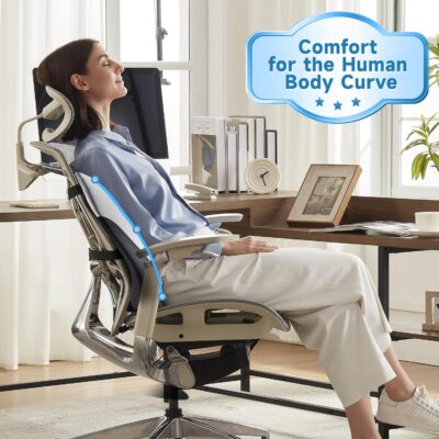 Lumbar Support Pillow for Office Chair Car, Gaming Chair Lower Back Pain Relief Memory Foam Cushion with 3D Soft Cover Enhance Your Driving Comfort Ergonomic Orthopedic Car Back Rest,Stocking Stuffers - Image 5