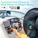 2026 Upgraded Pro Bluetooth 5.4 Transmitter Receiver,2-in-1 Airplane Wireless Adapter for Flight,TV,PC,Gym,Switch,Compatible with 2 AirPods/Headphones;Audio AUX Receiver for Car/Home Stereo - Image 7