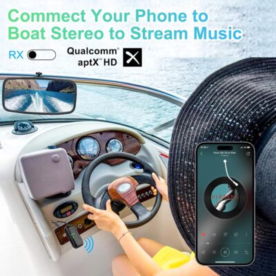 2026 Upgraded Pro Bluetooth 5.4 Transmitter Receiver,2-in-1 Airplane Wireless Adapter for Flight,TV,PC,Gym,Switch,Compatible with 2 AirPods/Headphones;Audio AUX Receiver for Car/Home Stereo - Image 7