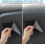 Accmor Universal Car Side Pocket Organizer, PU Leather Car Pocket Pouch Cell Phone Sunglasses Holder, Car Phone Pocket Organizer Accessories for Car Seat, Door, Window, Console - Image 9