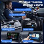 Wireless CarPlay Adapter2026 Upgraded – Suitable for Apple iPhone & Android, with Compact Size, Plug-and-Play Convenience, and Fast, Stable Connection for CarPlay & Android Applications - Image 4