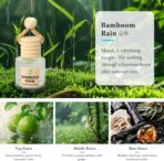 Essential Oil Car Air Freshener 2-Pack, Hanging Auto Diffuser for Rearview Mirror, Clean & Fresh Aesthetic Interior Decor Accessories (Bamboo Rain & White Tea) Inspired by Westin Hotel - Image 8