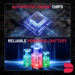 BDFHYK 315MHz TPMS Sensor Compatible with Chevy GMC Buick, Compatible with Cadillac Pontiac SAAB, Tire Pressure Monitoring System (TPMS) Sensors Replace# 13586335, 13581558, 15922396 Gray 1pcs - Image 4