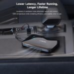 Magic AI CarPlay Box - Wireless CarPlay Adapter with Dual-WiFi Stability, Built-in Android Multimedia System, Enjoy Video & Music Apps, Navigation, AI Voice, Plug & Play for Factory Wired CarPlay - Image 7