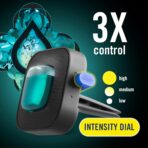 Febreze Car Air Freshener, Odor-Fighting Automotive Vent Clip, Scented Car Accessories, Long Lasting for Strong Odors, Unstopables Fresh Scent, .07 fl oz, 4 Count - Image 3