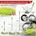 56Pcs Car Wash Cleaning Kit with Foam Gun, Car Wash Brush with Long Handle, Car Detailing Kit, Car Wheel Brush for Car Cleaning Supplies, Adjustable Hose Wash Sprayer-Quick Connector to Any Hose - Image 3