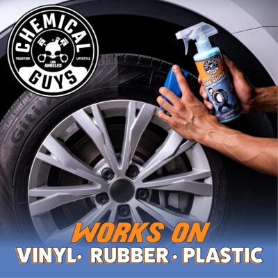 Chemical Guys Tire Kicker Sprayable Extra Glossy Tire Shine Spray, Dry-to-Touch Dressing - Restores Wet Look to Rubber, Vinyl, and Plastic, Safe for Cars, Trucks, Motorcycles, RVs, and More - 16 oz - Image 9