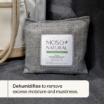 Moso Natural Charcoal Odor Absorber for Cars, 300g Bamboo Charcoal Air Purifying Bag, Unscented Odor Eliminator, Lasts Up to 2 Years, HGTV Editors’ Pick - Image 4